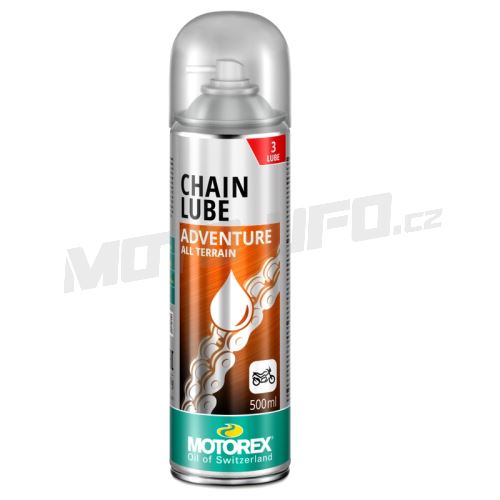 MOTOREX mazivo na řetěz CHAIN LUBE ADVENTURE – 500ml