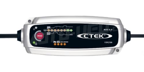 Nabíječka CTEK MXS 5.0 NEW s teplotním čidlem 12 V, 120 Ah, 5 A