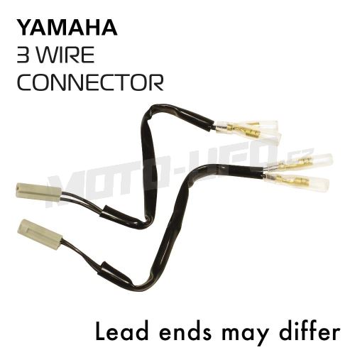 Univerzální konektor pro připojení blinkrů Yamaha, OXFORD (sada 2 ks, pro připojení blinkrů s denním svícením)