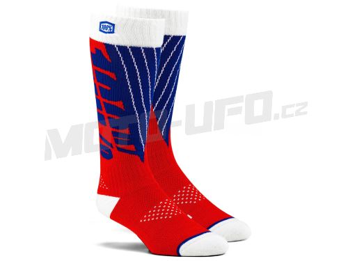 Ponožky TORQUE (červená/modrá , vel. S/M)