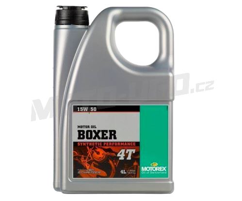 MOTOREX olej BOXER 4T 15W50 - 4L