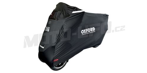 Plachta na skútry s přední nápravou Protex Stretch Outdoor s klimatickou membránou, OXFORD (černá, uni velikost)