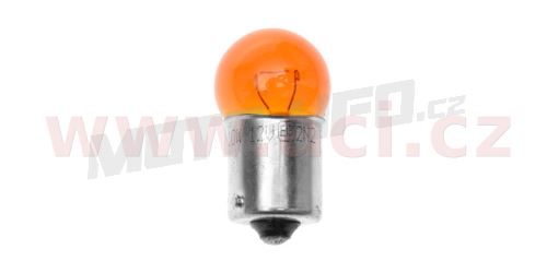 Žárovka 12V 10W (patice BAU15s) oranžová