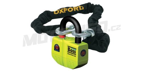 Řetězový zámek na motocykl Boss Alarm, OXFORD (délka 2 m)