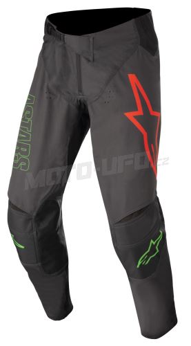 Kalhoty TECHSTAR PHANTOM, ALPINESTARS (černá antracit/zelená neon, vel. 32)