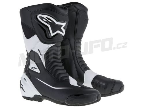 Boty SMX-S, ALPINESTARS (černé/bílé) 2027