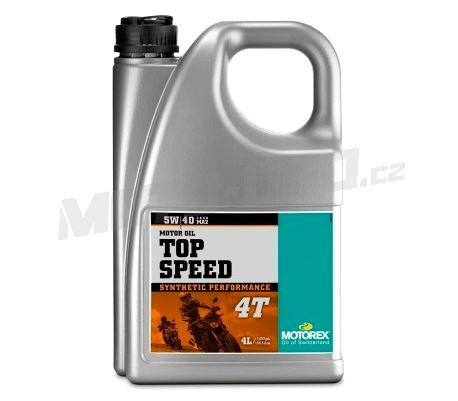 MOTOREX olej TOP SPEED 4T 5W40 - 4L