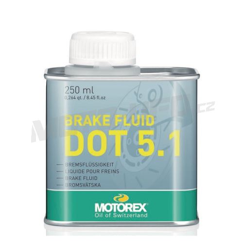 MOTOREX brzdová kapalina BRAKE FLUID DOT 5.1 – 250ml