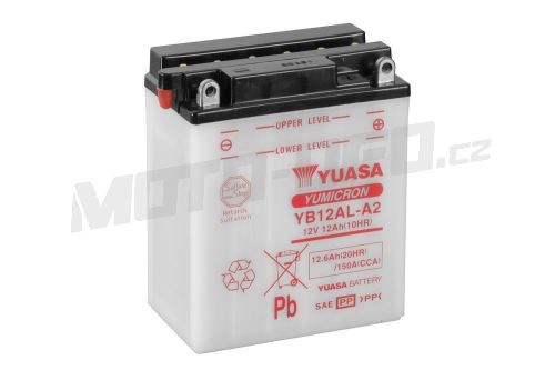 YUASA baterie YB12AL-A2 (12V 12,6Ah)