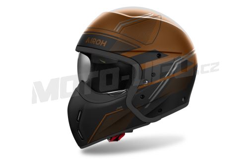 Přilba J110 Slim, AIROH (bronzová lesklá, vel. S) 2026