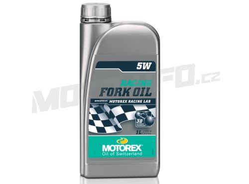 MOTOREX tlumičový olej Racing fork oil 5W - 1L