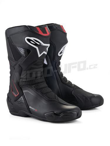 Boty SMX-6 3, ALPINESTARS (černá/bílá/červená) 2027